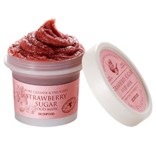 Cargar imagen en el visor de la galería, SKINFOOD - Strawberry Sugar Food Mask - 120g