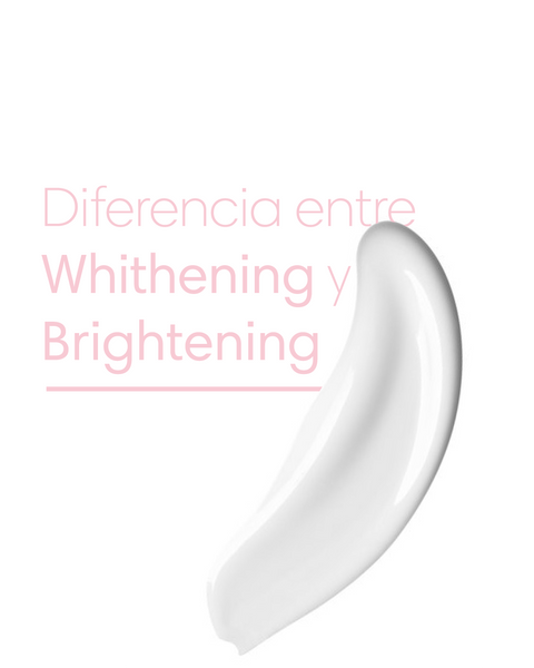 Diferencias entre Whithening y Brightening