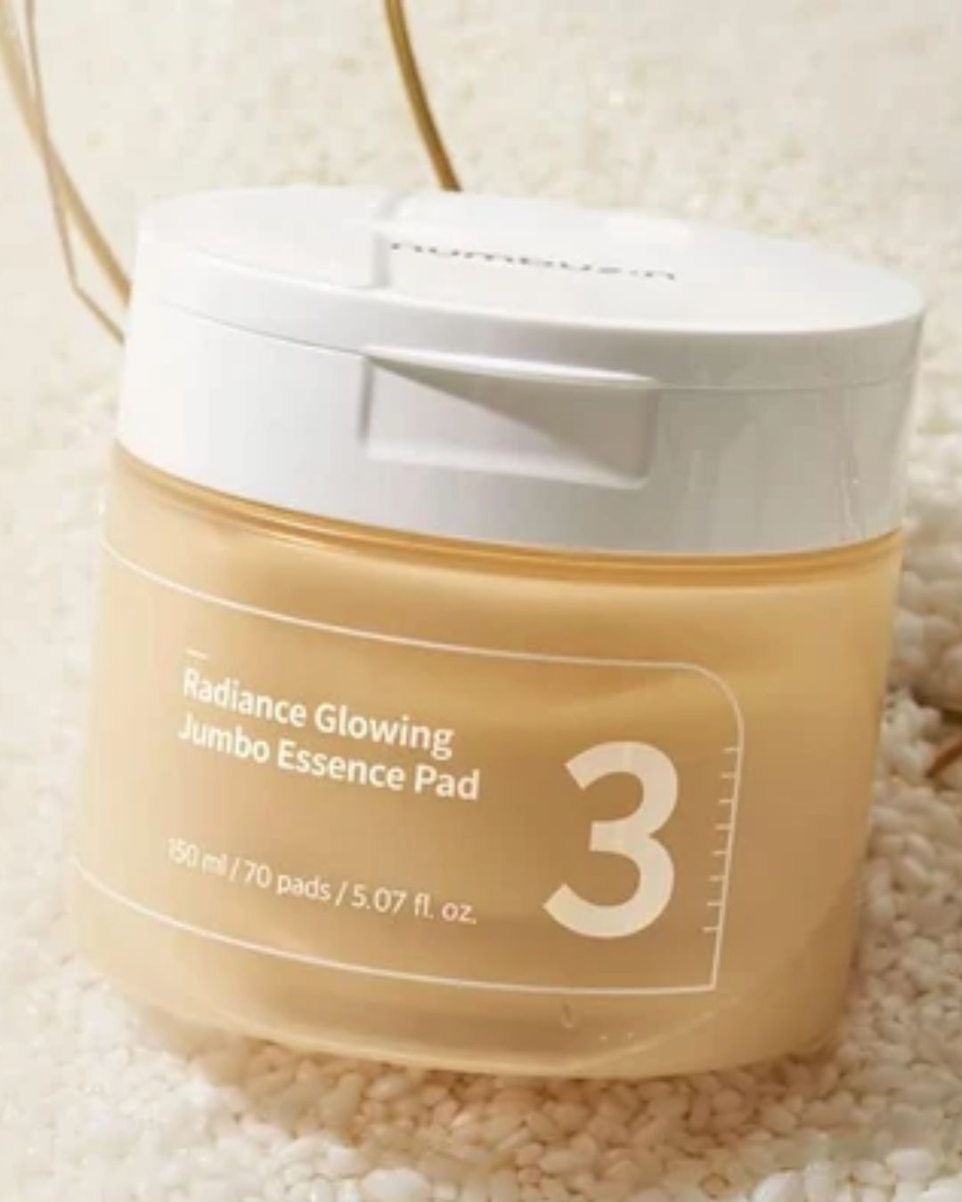 No. 3 Radiance Glowing Jumbo Essence Pad | Discos Exfoliantes e Hidratantes