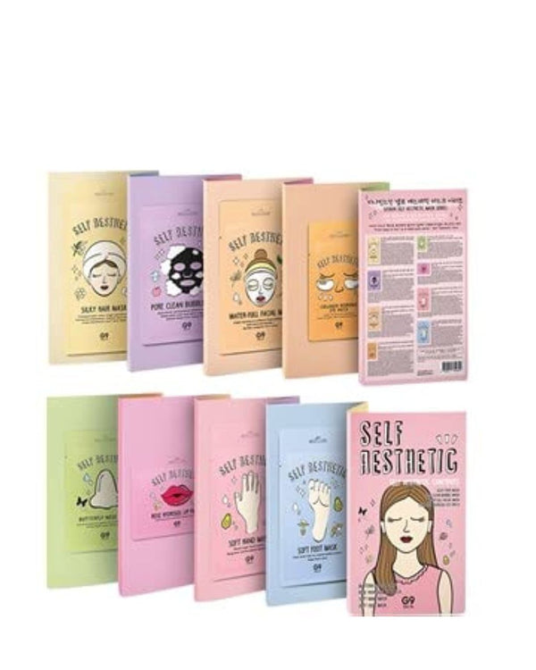 Self Aesthetic Magazine - Kit de 8 Mascarillas