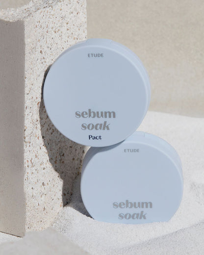 Sebum Soak Blur Pact - Polvo Compacto Matificante