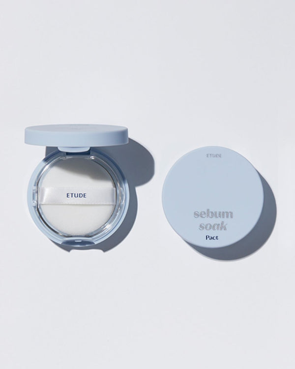 Sebum Soak Blur Pact - Polvo Compacto Matificante