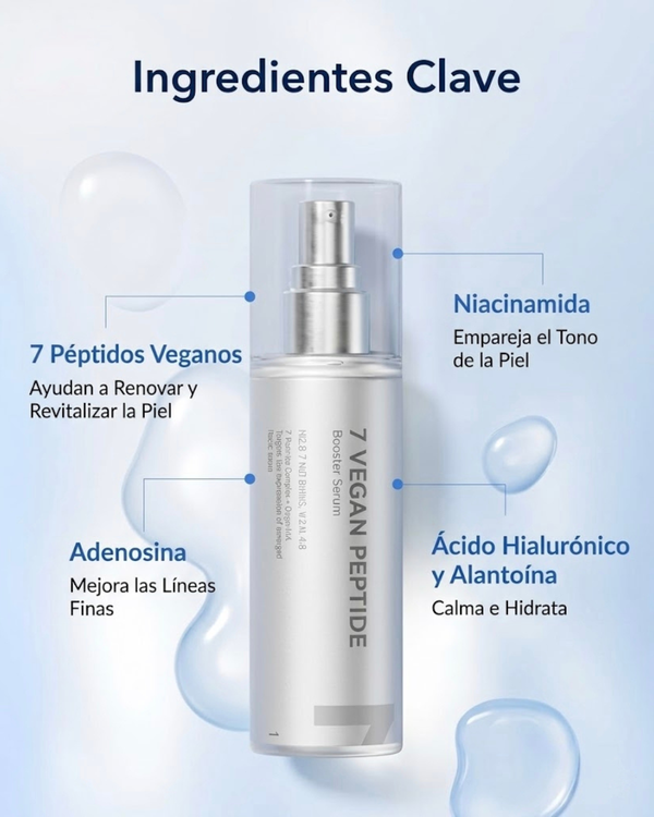 7 Vegan Peptide Booster Serum