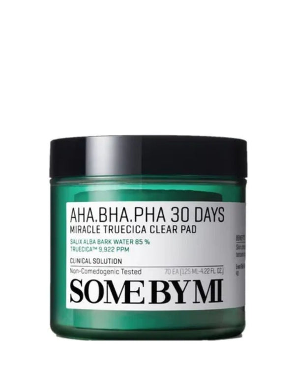 AHA BHA PHA 30 Days Miracle Truecica Clear Pad (70 unidades)