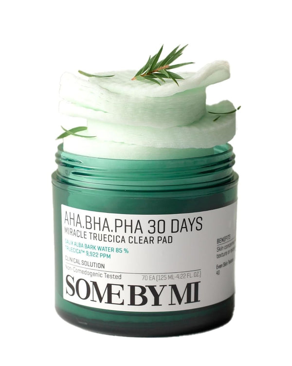 AHA BHA PHA 30 Days Miracle Truecica Clear Pad (70 unidades)