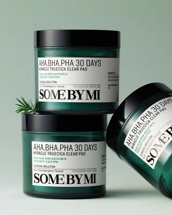 AHA BHA PHA 30 Days Miracle Truecica Clear Pad (70 unidades)