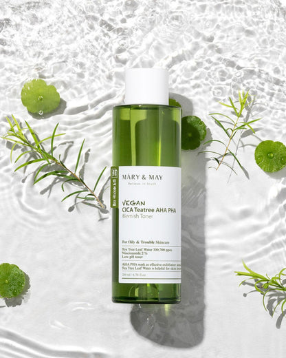 CICA Tea Tree AHA BHA Toner | Tónico Exfoliante
