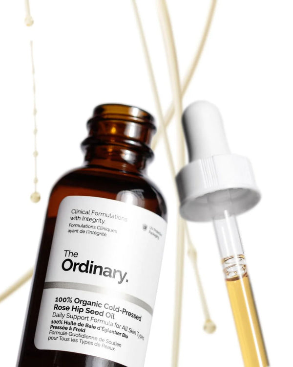 100% Organic Cold-Pressed Rose Hip Seed Oil