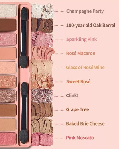 Play Color Eyes Rose Wine Paleta de Sombras