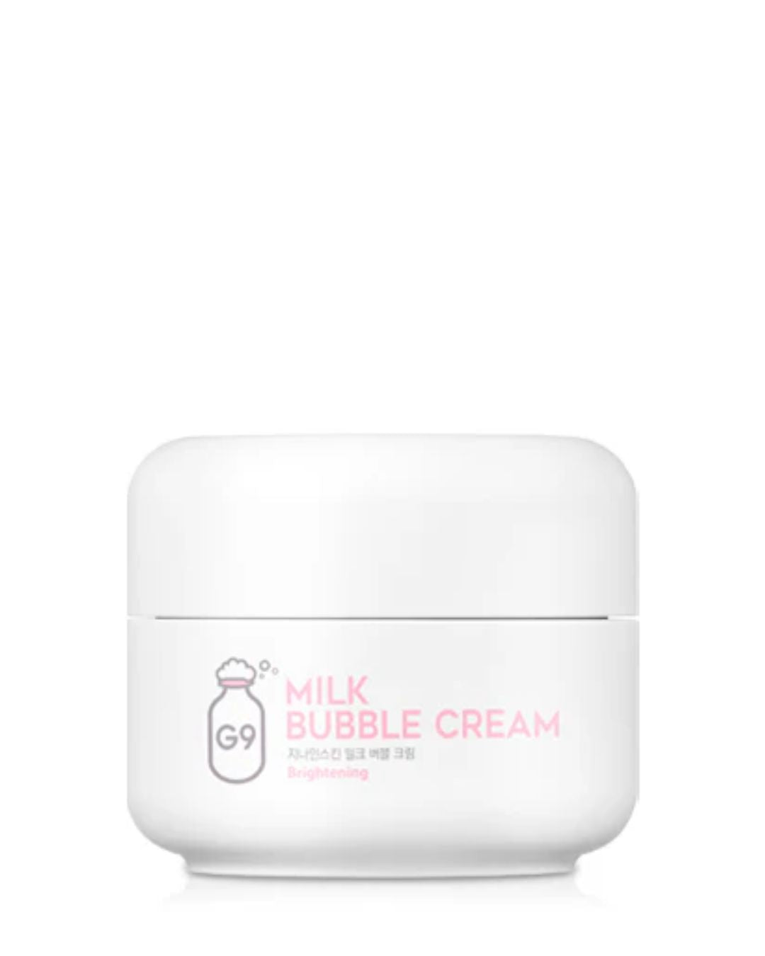 White In Milk Bubble Cream