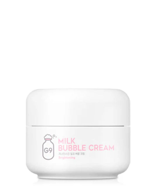 White In Milk Bubble Cream