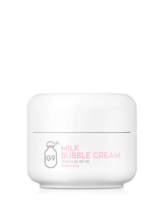 White In Milk Bubble Cream