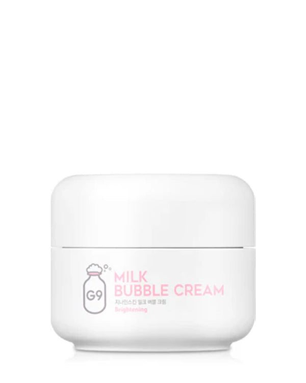 White In Milk Bubble Cream