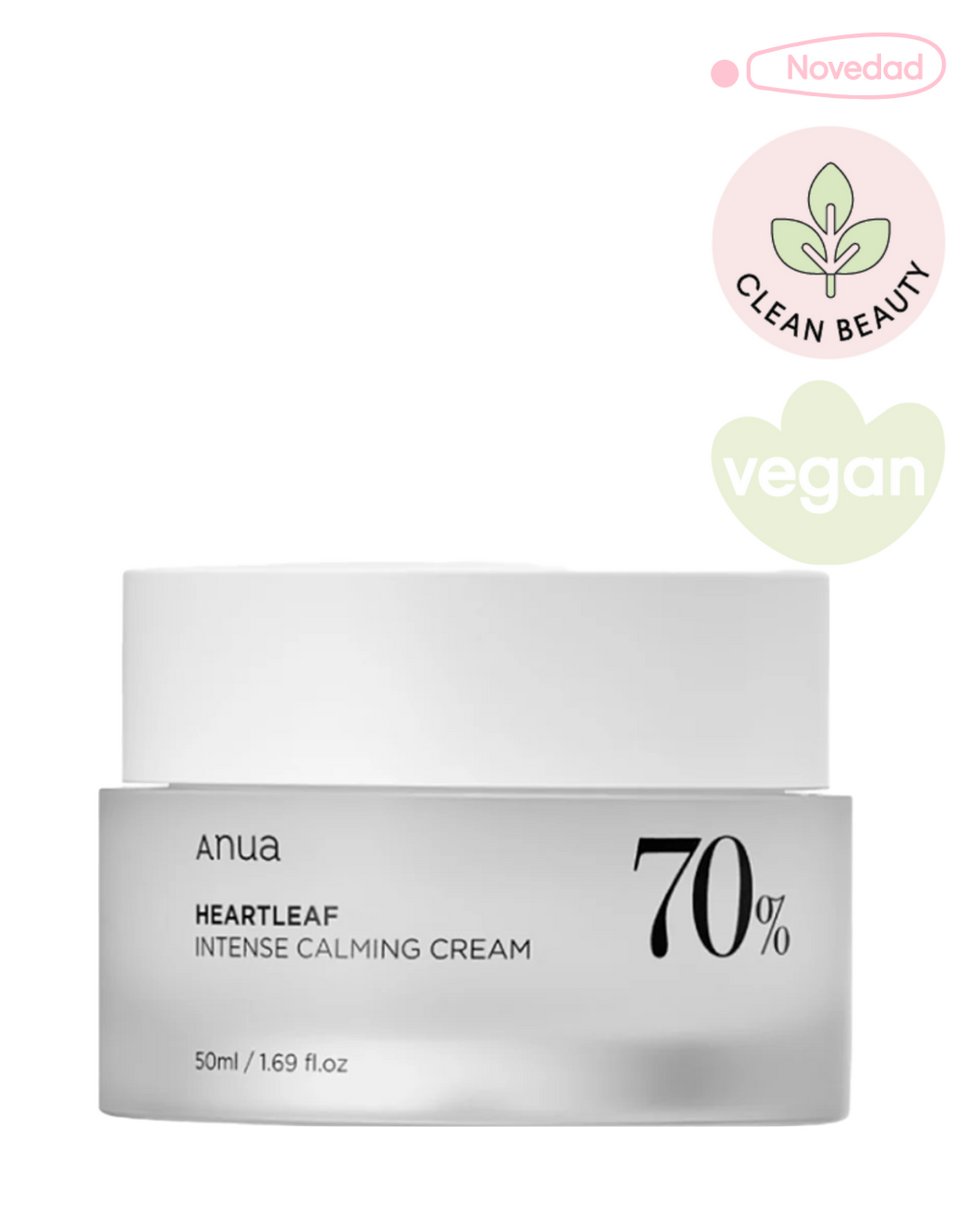 ANUA - Heartleaf 70% Intense Calming Cream 50ml