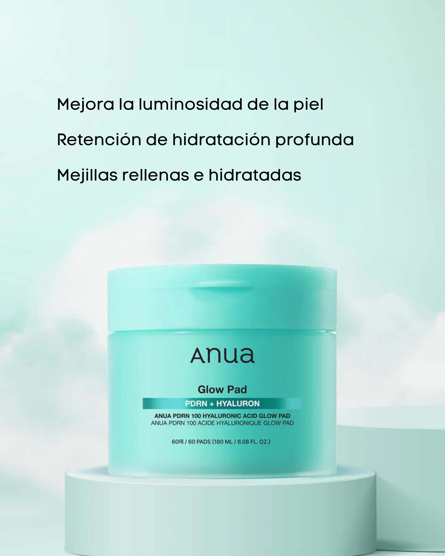 PDRN HYALURONIC GLOW PAD 180ml (60EA)