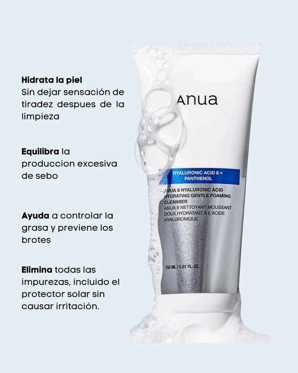 8 Hyaluronic Acid Hydrating Gentle Foaming Cleanser