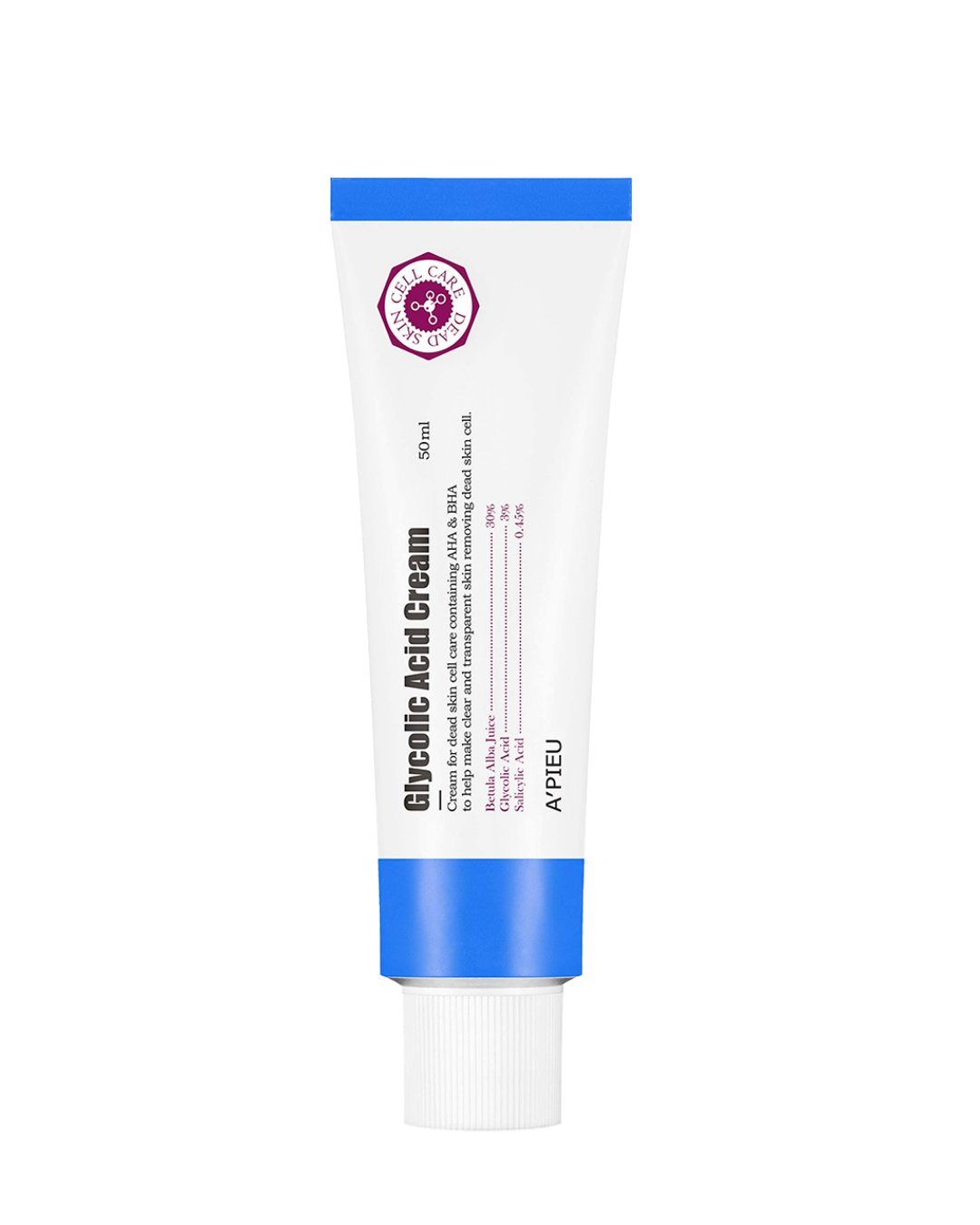 Glycolic Acid Cream - Crema Exfoliante con AHA y BHA