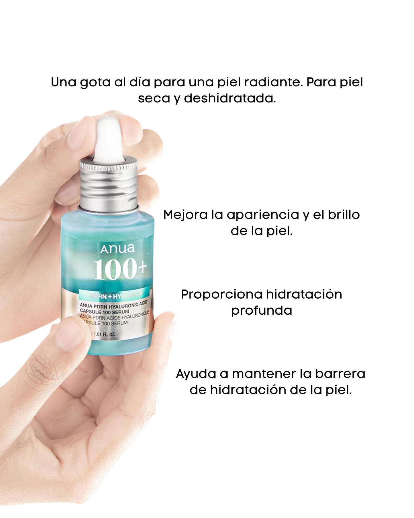PDRN Hyaluronic Acid Capsule 100 Serum - Serum Regenerador e Hidratante (30ml)