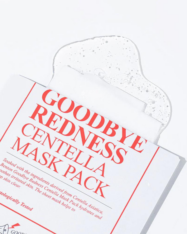 Goodbye Redness Centella Mask - Mascarilla Calmante Anti-Acné
