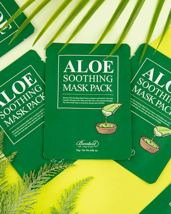Aloe Soothing Mask Pack - Mascarilla Calmante e Hidratante