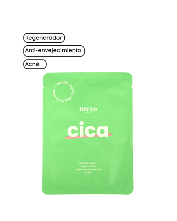 Cica Mask (Mascarilla Vegana Cuidado Calmante) - 23ml