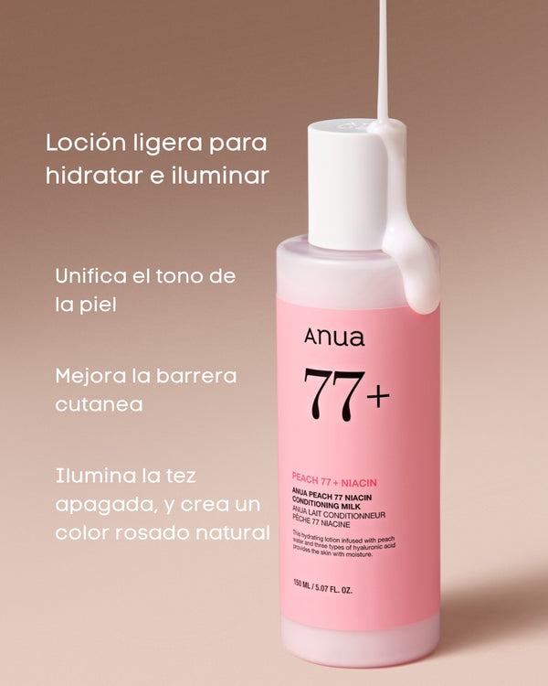 Peach 77 Niacin Conditioning Milk - Emulsión Hidratante e Iluminadora (150ml)