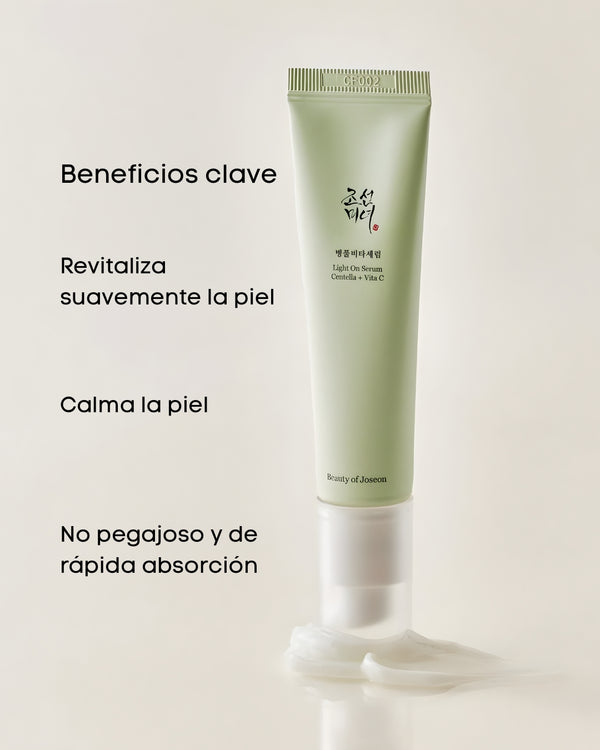 Light On Serum : Centella + Vita C - Suero Iluminador 30ml