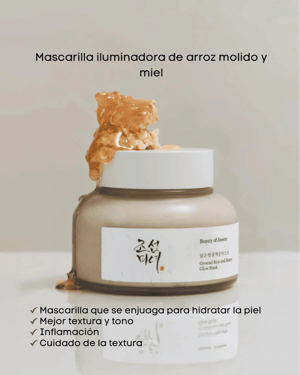Ground Rice and Honey Glow Mask - Mascarilla Iluminadora 150ml
