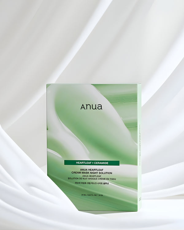 Heartleaf + Ceramide Cream Mask Night Solution - Mascarilla Nocturna Reparadora