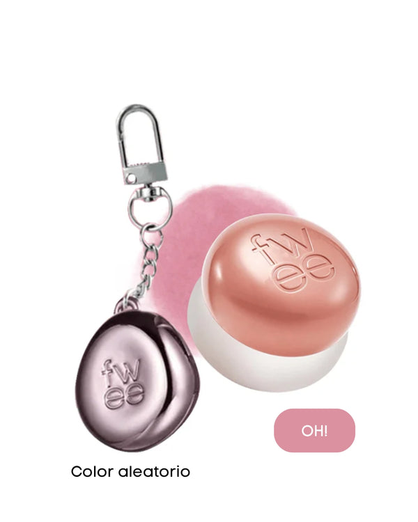 Lip & Cheek Blurry Pudding Pot + Llavero Coleccionable
