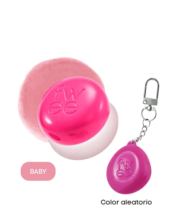 Lip & Cheek Blurry Pudding Pot + Llavero Coleccionable