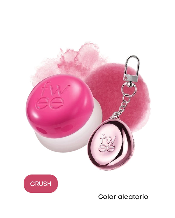Lip & Cheek Blurry Pudding Pot + Llavero Coleccionable