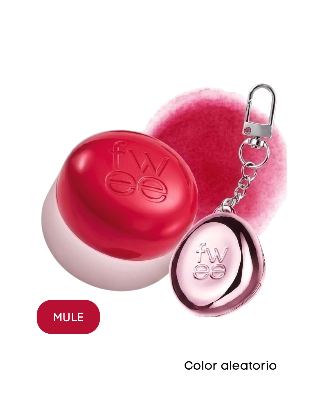 Lip & Cheek Blurry Pudding Pot + Llavero Coleccionable
