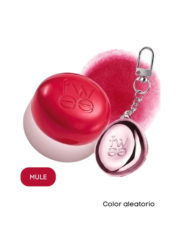 Lip & Cheek Blurry Pudding Pot + Llavero Coleccionable