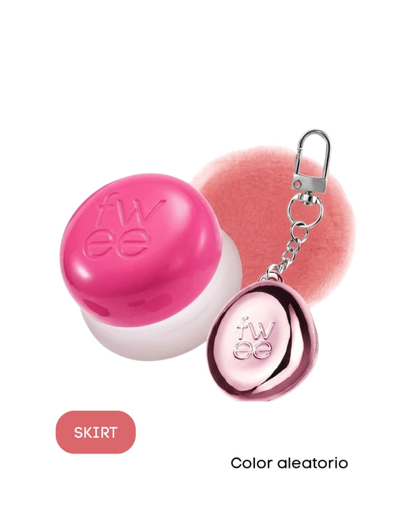 Lip & Cheek Blurry Pudding Pot + Llavero Coleccionable
