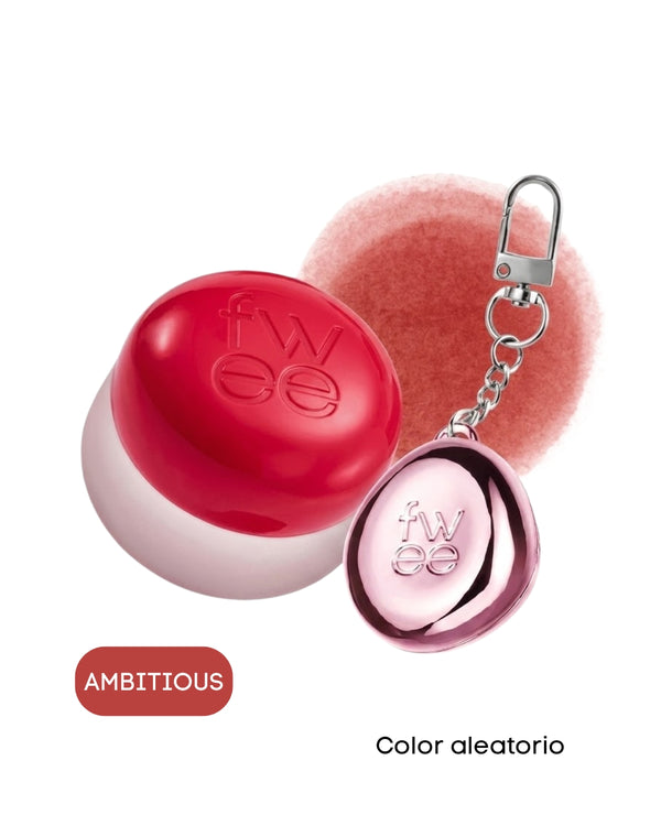 Lip & Cheek Blurry Pudding Pot + Llavero Coleccionable