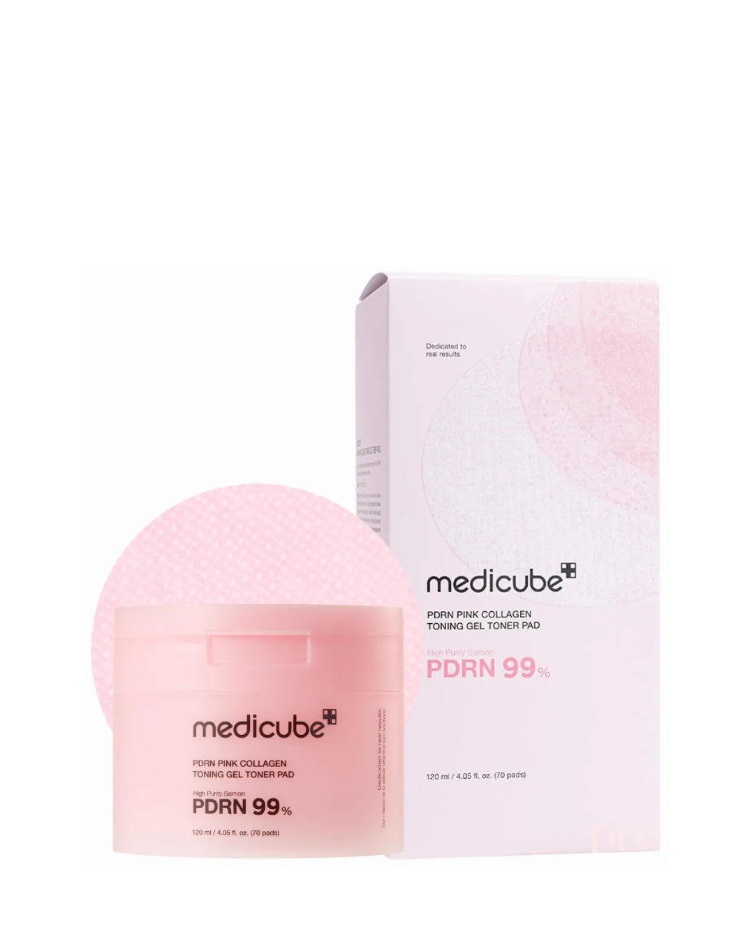 PDRN Pink Collagen Toning Gel Toner Pad