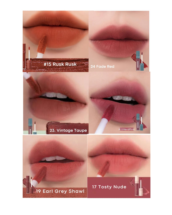 Zero Velvet Tint (Colección Completa de Tonos)