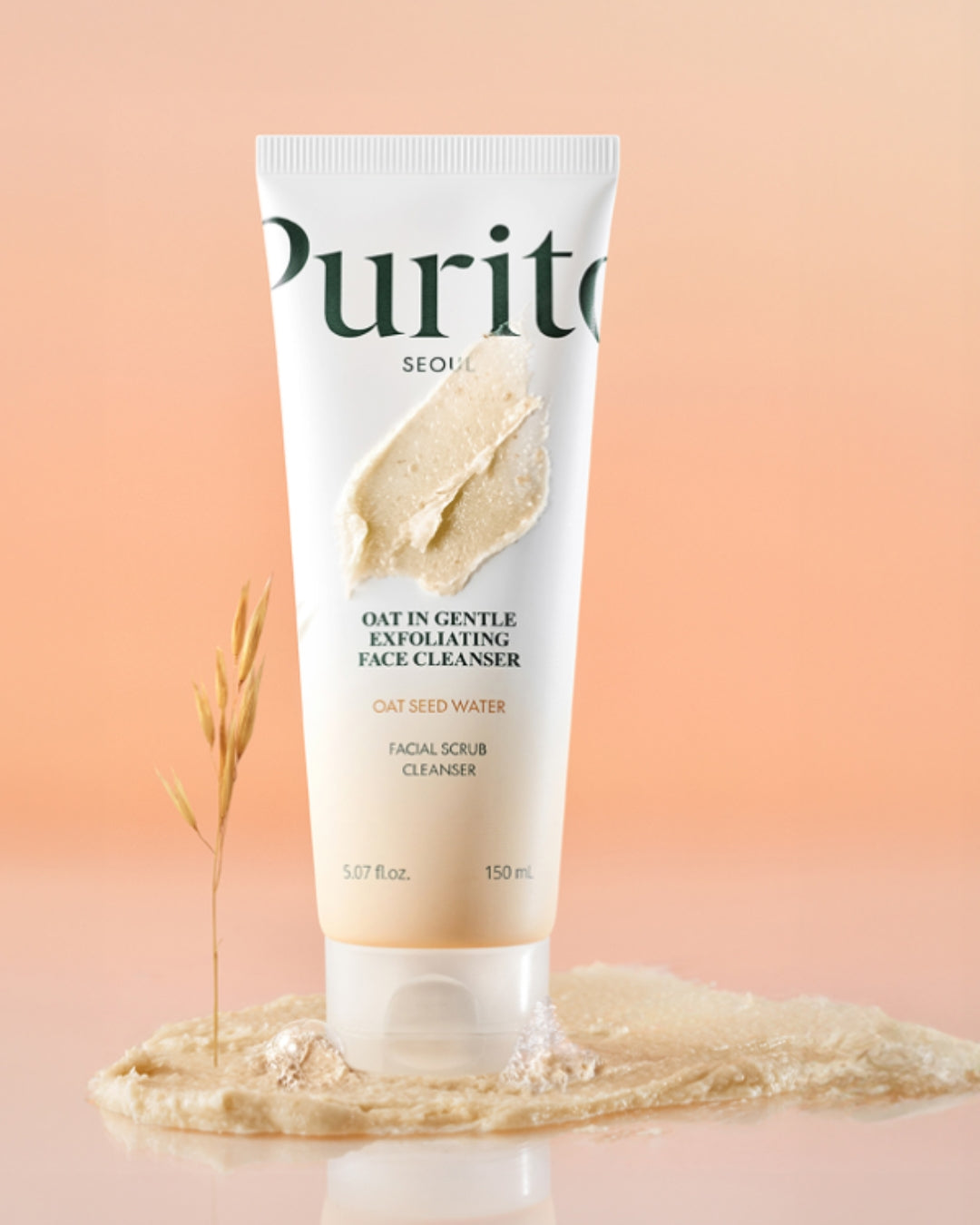 Oat-In Gentle Exfoliating Face Cleanser (150ml) — Limpiador Exfoliante Suave de Avena