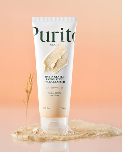 Oat-In Gentle Exfoliating Face Cleanser (150ml) — Limpiador Exfoliante Suave de Avena