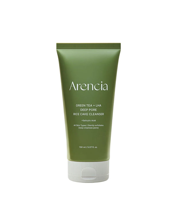 Green Tea + LHA Rice Cake Cleanser 150ml | Limpiador de Poros