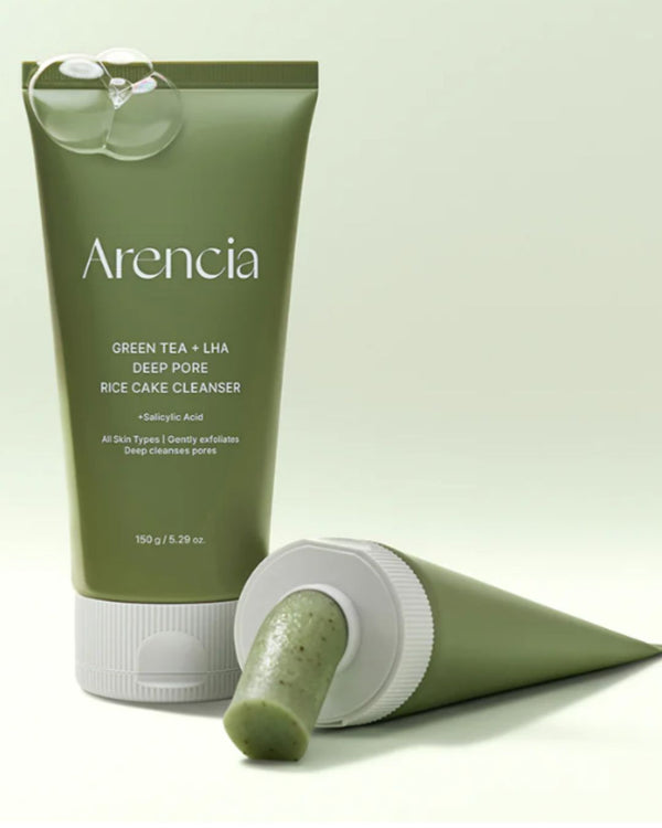 Green Tea + LHA Rice Cake Cleanser 150ml | Limpiador de Poros