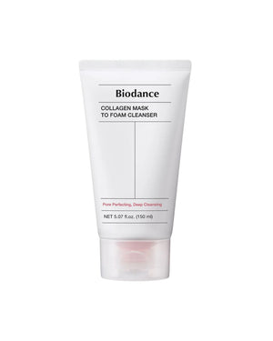 Collagen Mask to Foam Cleanser | Limpiador 2 en 1 y Cuidado de Poros