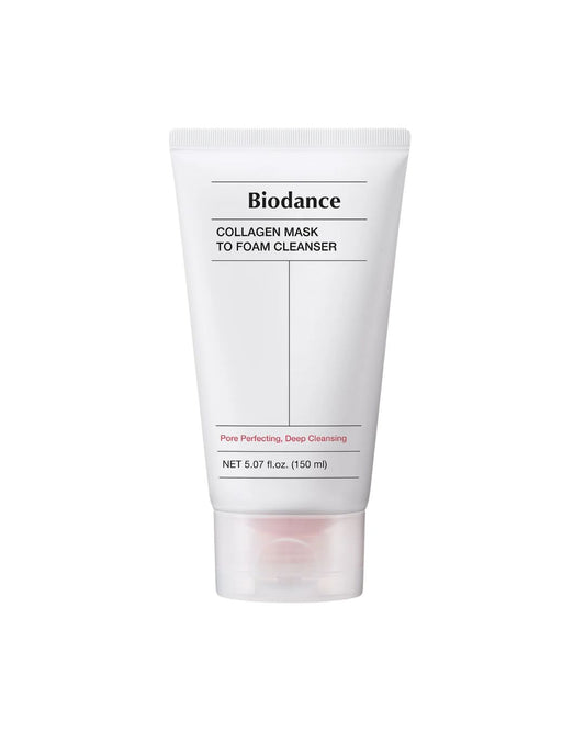 Collagen Mask to Foam Cleanser | Limpiador 2 en 1 y Cuidado de Poros