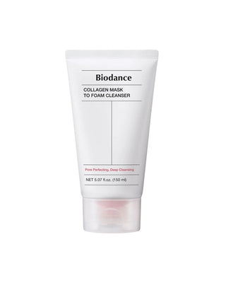 Collagen Mask to Foam Cleanser | Limpiador 2 en 1 y Cuidado de Poros