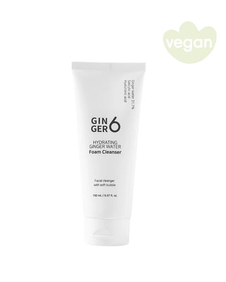 Hydrating Ginger Water Foam Cleanser | Limpiador Facial Coreano