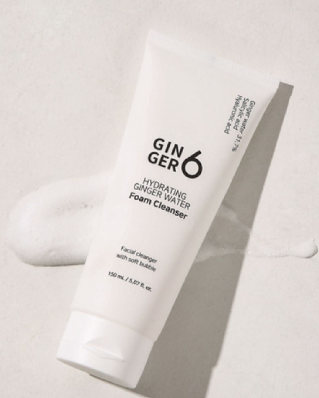Hydrating Ginger Water Foam Cleanser | Limpiador Facial Coreano