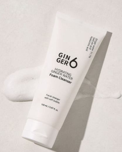 Hydrating Ginger Water Foam Cleanser | Limpiador Facial Coreano