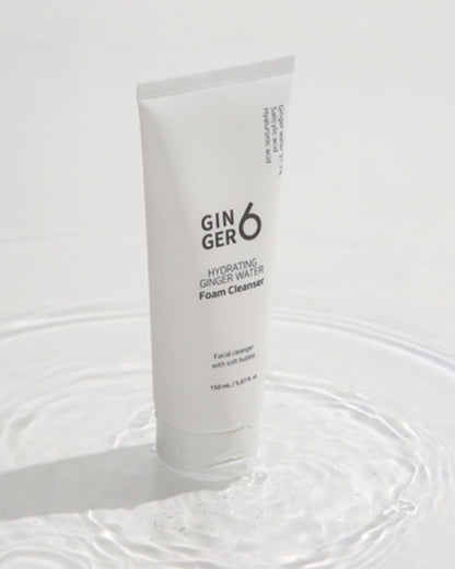 Hydrating Ginger Water Foam Cleanser | Limpiador Facial Coreano