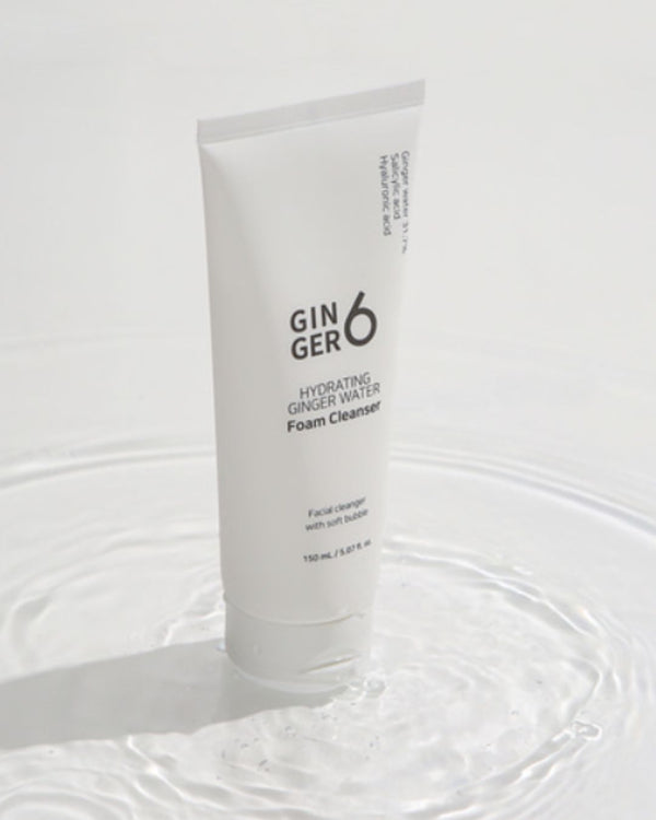 Hydrating Ginger Water Foam Cleanser | Limpiador Facial Coreano